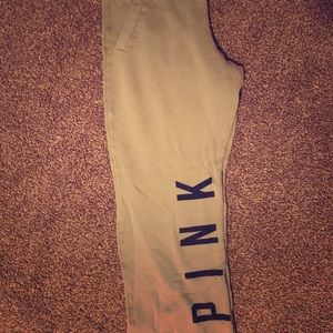 VS Pink army green boyfriend pants size L
